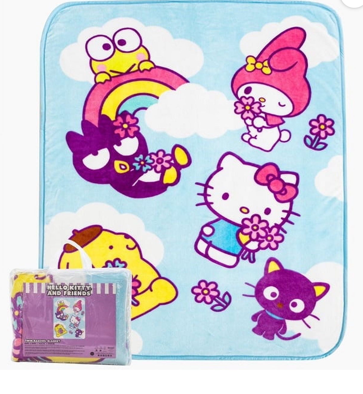 HK & Friends Twin Blanket
