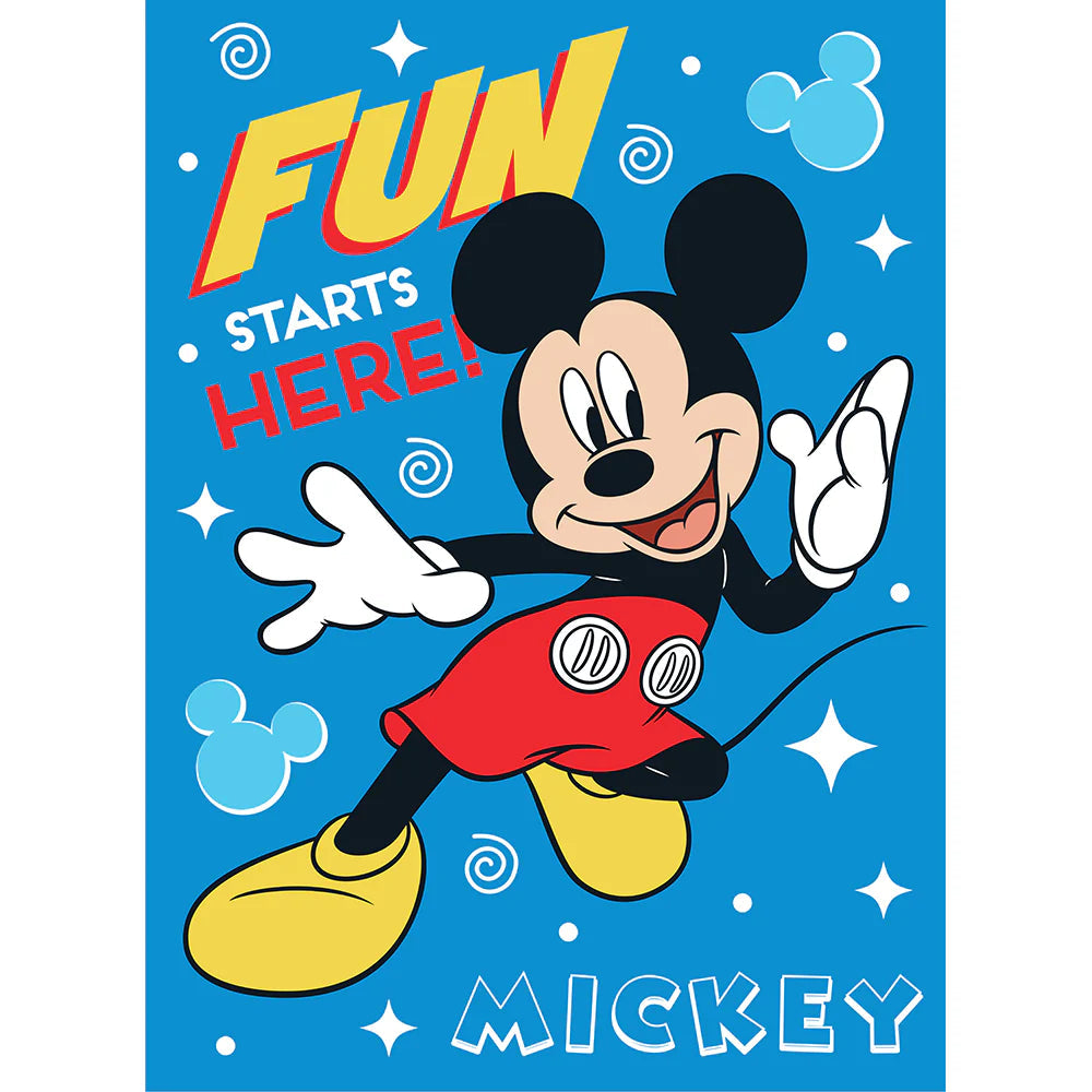 Mickey Mouse Twin/Full Blanket