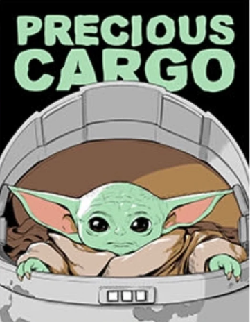 Toddler - Baby Yoda -  Blanket