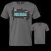 Nurse Front Teal Word - We Stand Watch
