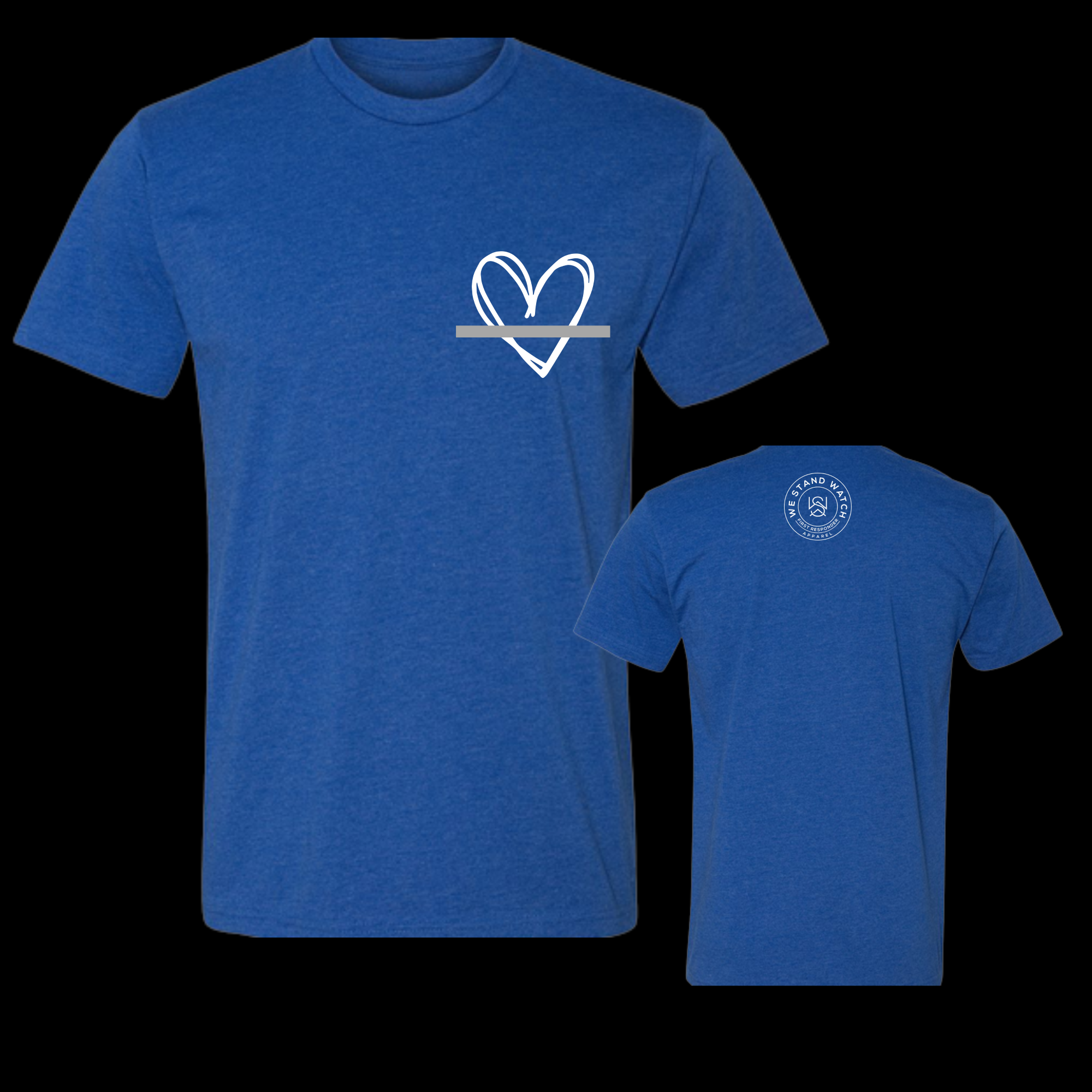 Corrections White Simplistic Heart Gray - We Stand Watch