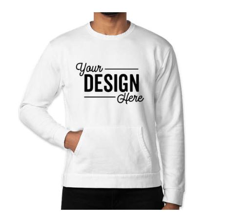 Next Level Crewneck Sweater with Pocket
